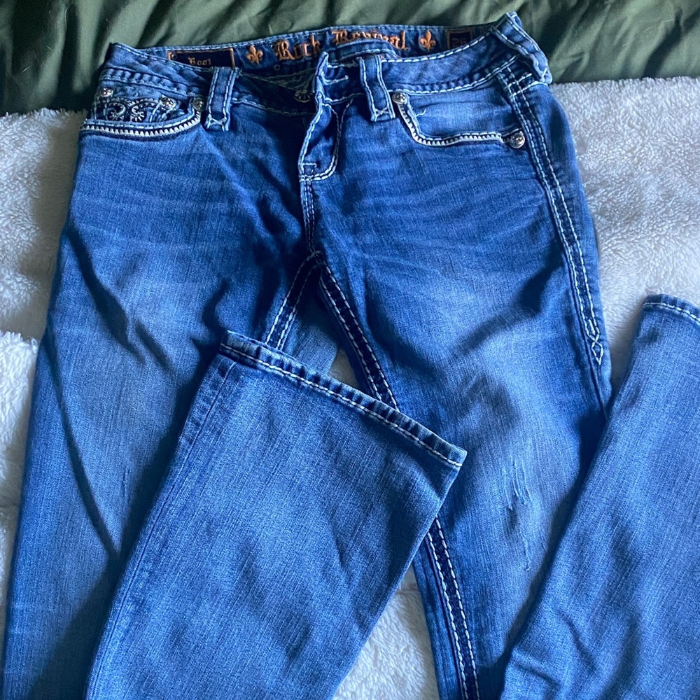 Rock Revival Women's Blue Boot Cut Jeans